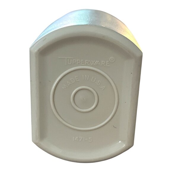 Vintage Tupperware Shaker Dispenser 1471-5 | Beige Modular Mate | 3-Piece Set | - Picture 4 of 4